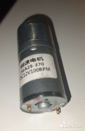 Мотор с редуктором JGA25-370 12В