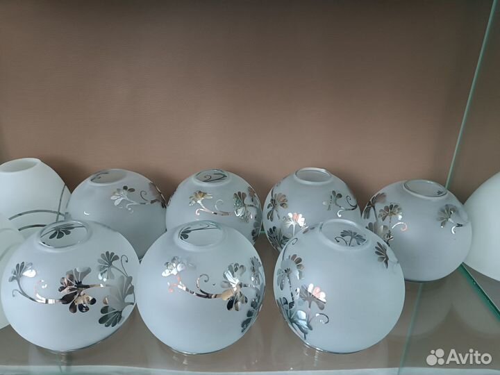 Плафон для люстр, бра, ламп настольных, торшеров