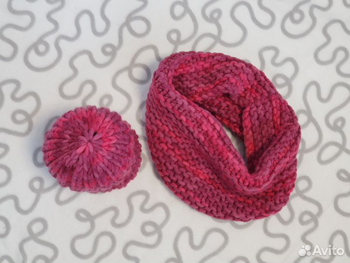 Шапка и снуд женские новые