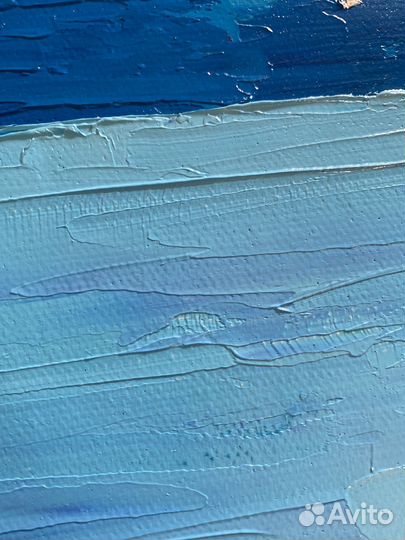 Картина маслом на холсте 