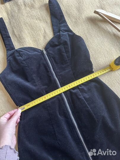 Бархатное платье / сарафан H&M