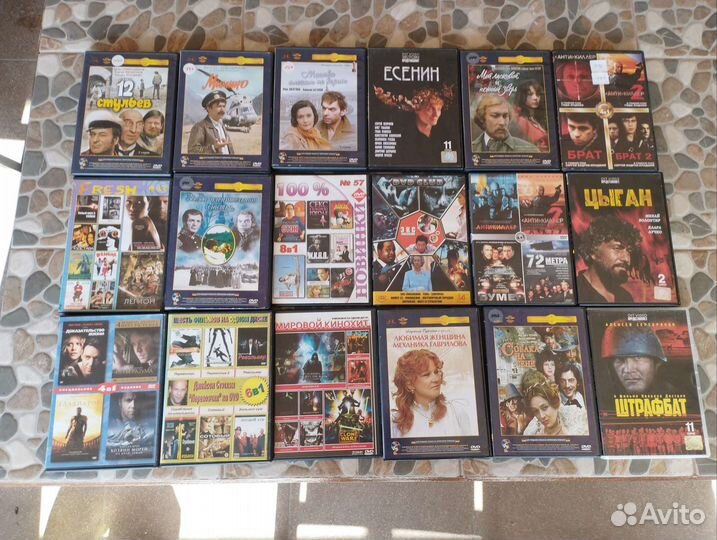 Коллекция DVD 223 штуки