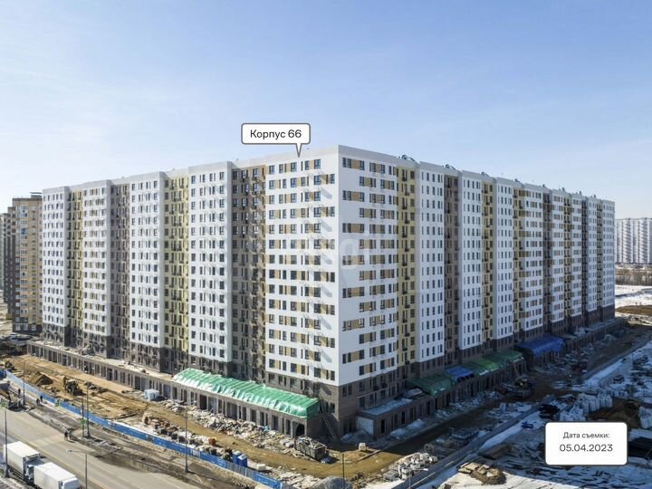 1-к. квартира, 36 м², 16/18 эт.