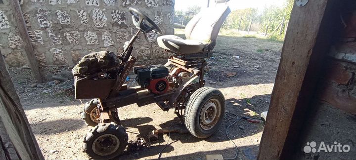 Самодельный трактор