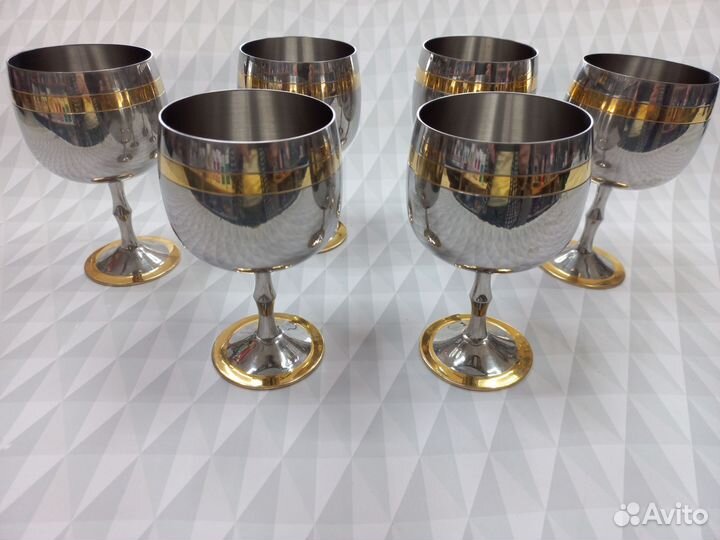 Большие бокалы Zepter Принц 6шт