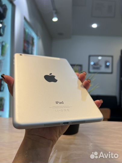 Apple iPad mini 1 16Gb Sim серебро акб 75