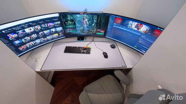 Пк игровой и рабочий в сборе со столом