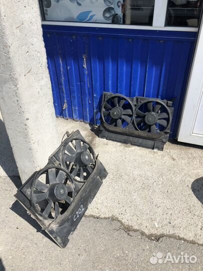 Электровинтилятор охлаждений Mercedes C202 w202