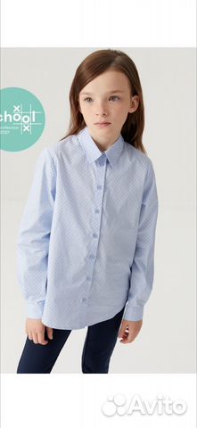 Блузка хлопковая 146р Sela