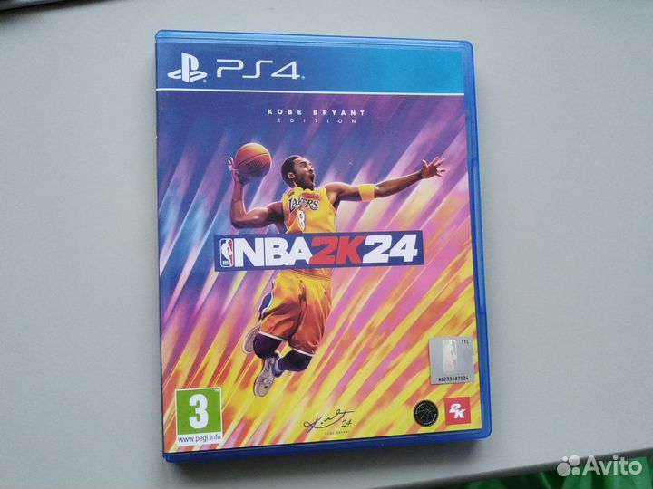 Диск на ps4 nba2k24