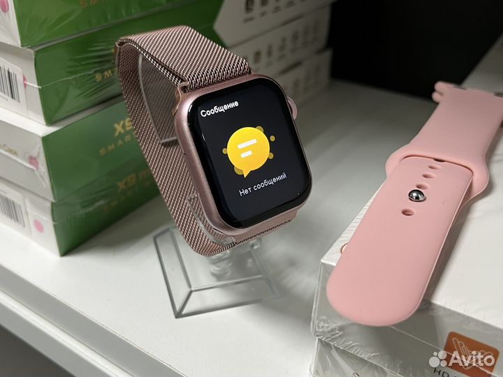 Watch x8mini розовые (apple watch)