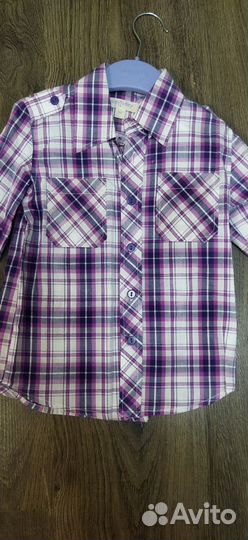 Рубашка для мальчика 98