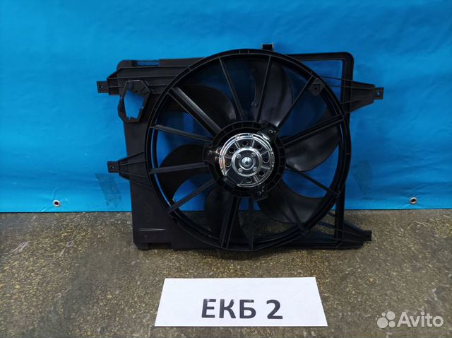 Диффузор c вентилятором Renault 1 Logan(2004-2014)