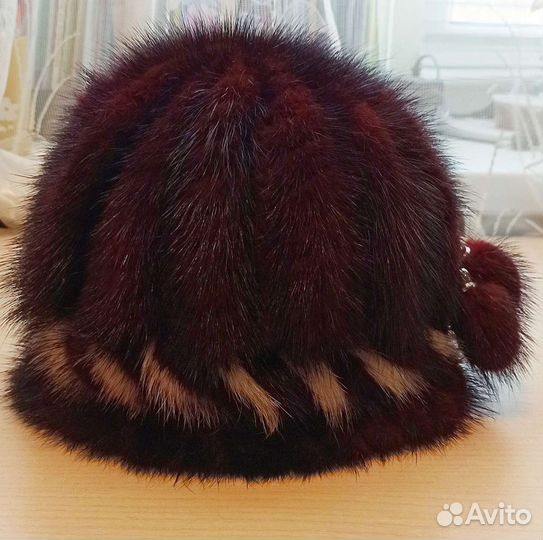Шапка норковая