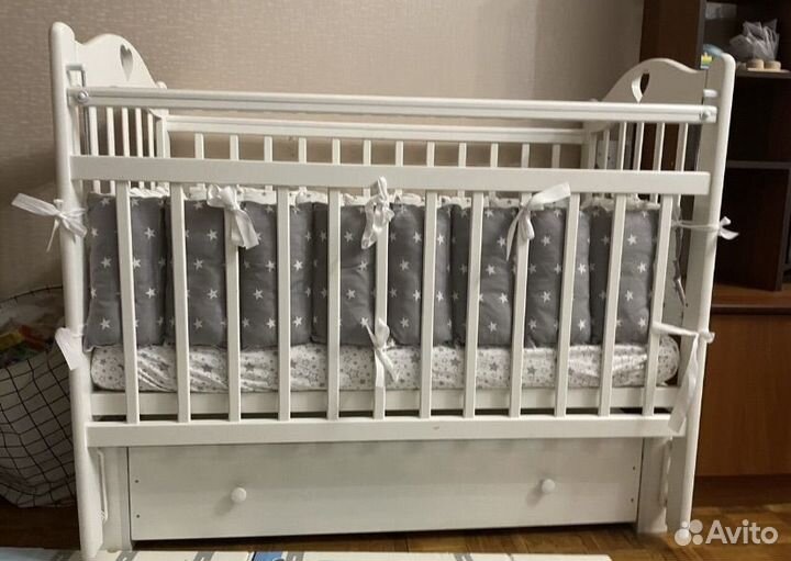 Кровать детская «Оливия» (маятник) Топотушки