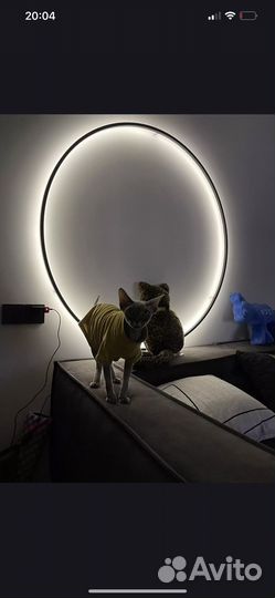 Лампа настенная лофт