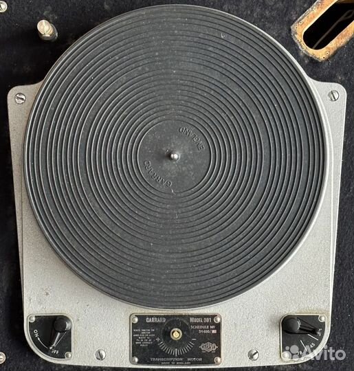 Совершенно классный проигрыватель Garrard 301
