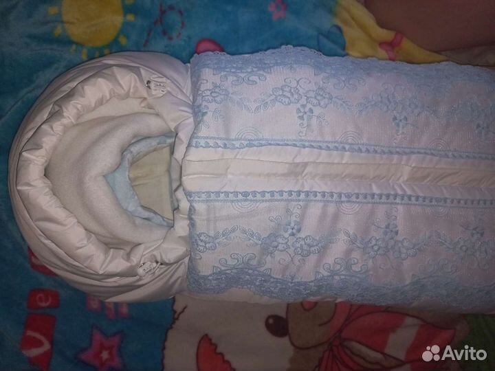 Конверт на выписку зимний