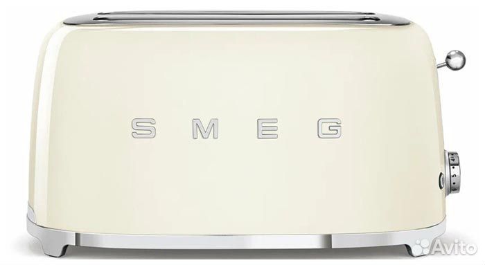 Тостер Smeg TSF02creu, кремовый