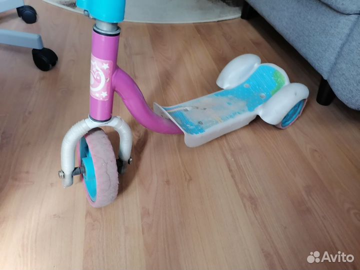 Самокат детский трехколесный бу