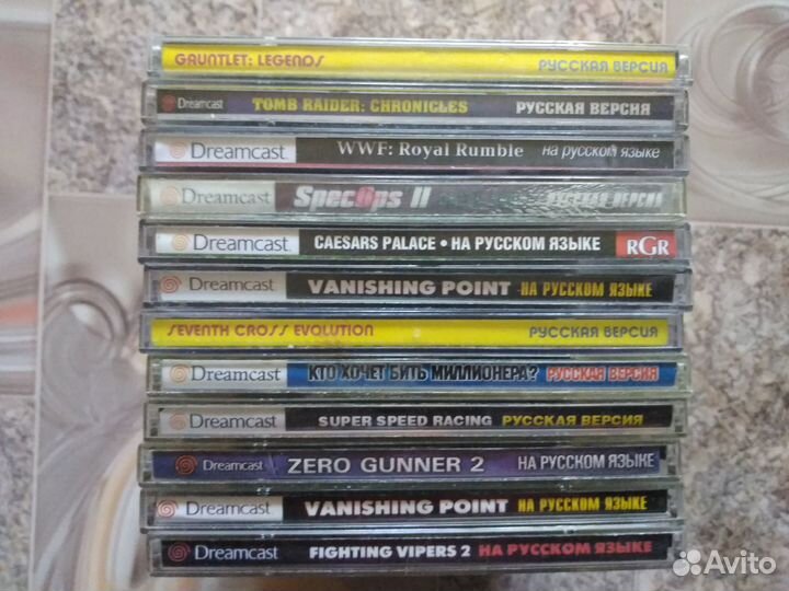 Диски лицензия Xbox 360, Sony P.S.2,Sega Dreamcast