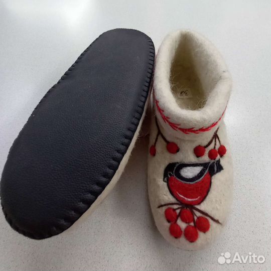 Валенки короткие