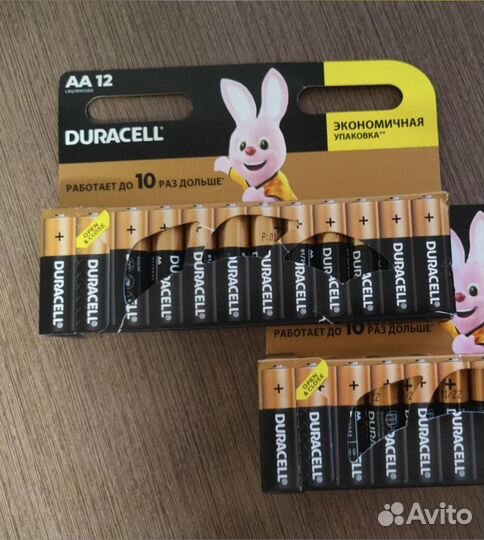 Батарейки Duracell AA и AAA