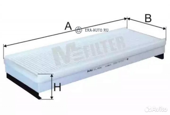 M-filter K961 KA961 фильтр воздушный салона/кондиц