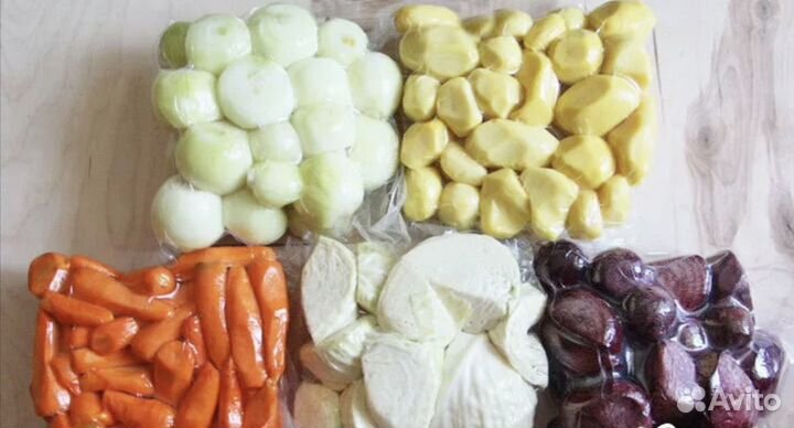 Овощи чищенные для столовых и кафе
