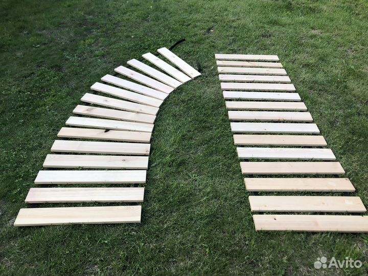 Садовые дорожки из дерева