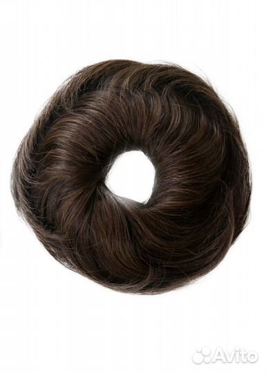 Резинка из натуральных волос темные цвета