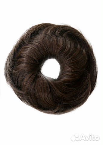 Резинка из натуральных волос темные цвета