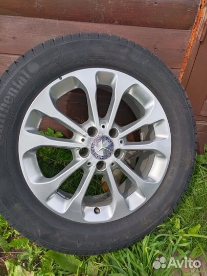 Колеса диски резина в сборе на mercedes GLA