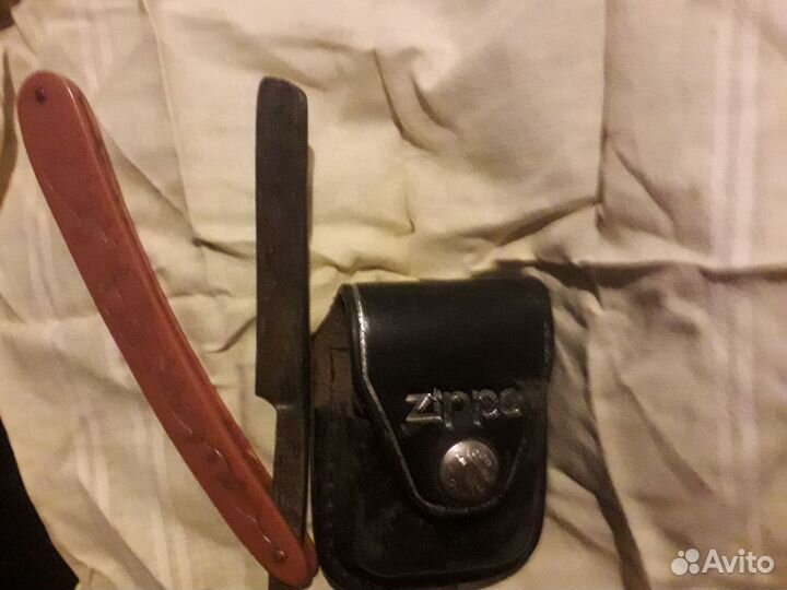 Опасная бритва Prima и zippo