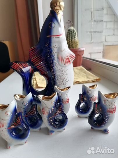 Рыбы фарфор