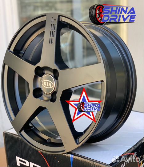 Диски Kia Rio R16 4x100 Black Matt