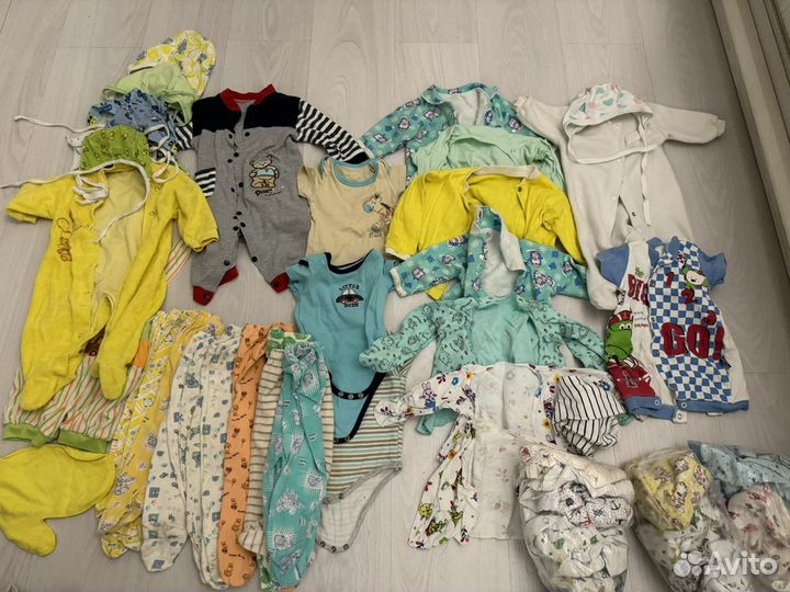 Детская одежда для новорожденных мальчиков пакетом