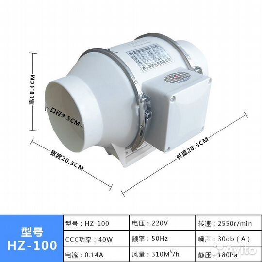 Канальный вентилятор 310куб и др