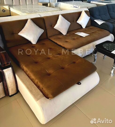 Большой угловой диван / диван трансформер