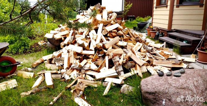 Дрова подготовленные любые