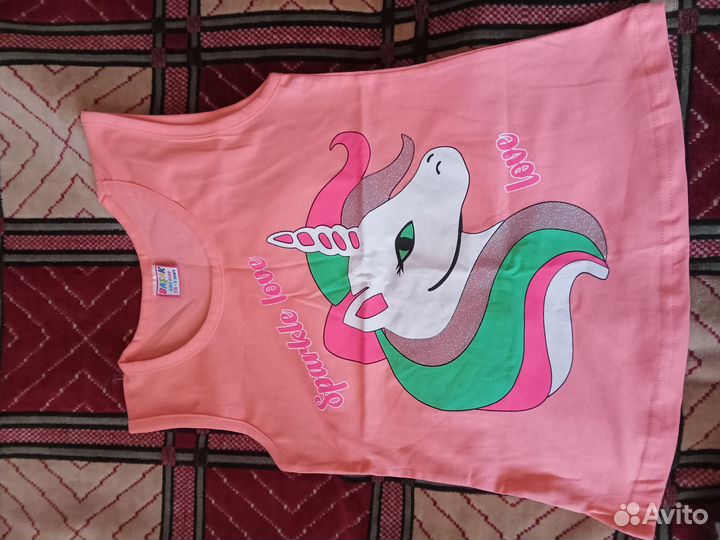 Вещи пакетом на девочку 116 122