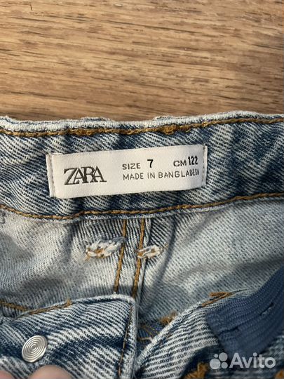 Джинсы на девочку 122