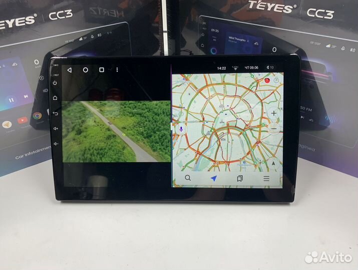 Магнитола на андройде Teyes 3/32