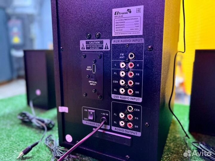 Акустическая система 5.1 для компьютера или тв