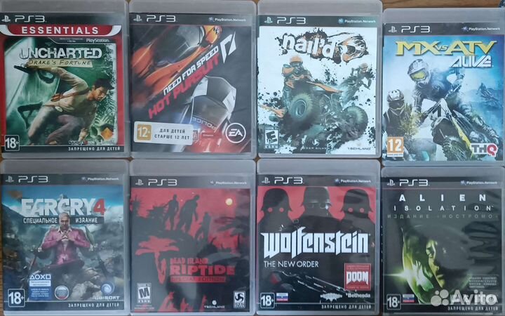 Игры для приставок ps3