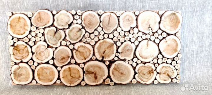 Панно из можжевельника