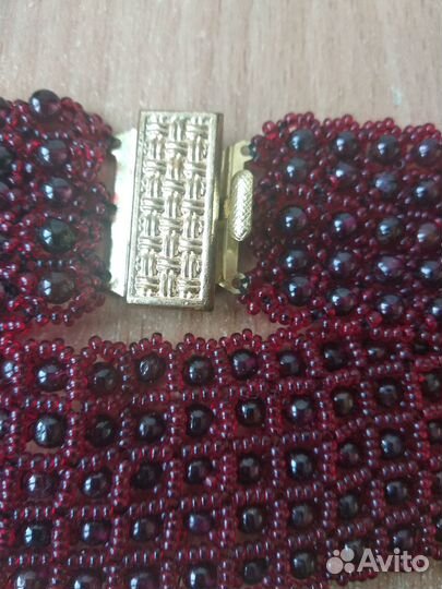 Гранатовое колье