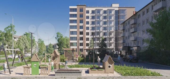 2-к. квартира, 44,1 м², 8/8 эт.