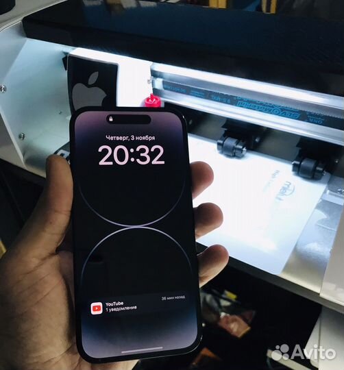 iPhone 14 pro противоударная пленка зад и бока 360