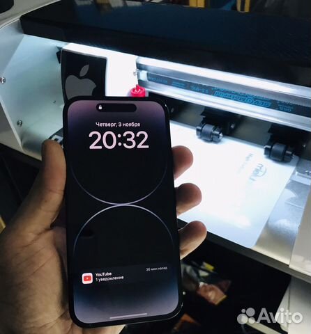 iPhone 14 pro противоударная пленка зад и бока 360